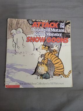 Attack of the Deranged Mutant Killer Monster Snow Goons Bill Watterson Book
